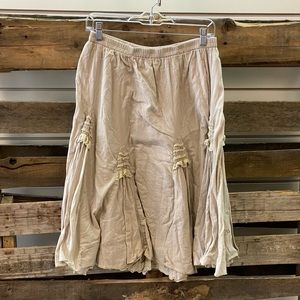 Small CATO beige skirt